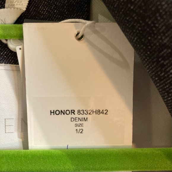 SOSKEN Sz 1-2 (US 22) Honor Denim Soft Shell Rain Jacket Coat Oversized - Picture 4 of 14